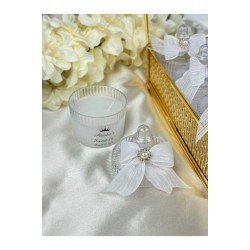 Anılarınızın Işığı – Kişiye Özel Dekoratif Mika Kutulu El Yapımı Mum Seti (20 Adet)