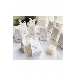 Özel Düğün/Nişan/Söz/Doğum Günü/Baby Shower Lüks Mini Çiçek Buketll Kokulu Bubble Mum 25 Adet