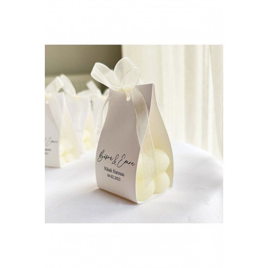 Özel Düğün/Nişan/Söz/Doğum Günü/Baby Shower Lüks Mini Çiçek Buketll Kokulu Bubble Mum 25 Adet