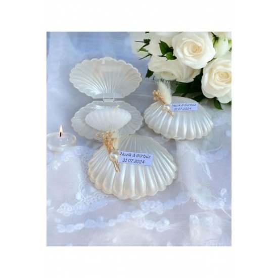 BernamiOfficial Özel Tasarım 20 Adet Süslemeli İstiridye