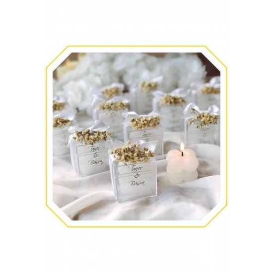 Mum Hediyelik, Buble Mum, Nişan, Söz, Nikah, Sünnet, Özel Gün Hediyeliği 10'lu Buble Mum