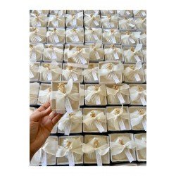 20 Adet Süslemeli İstridye Mum