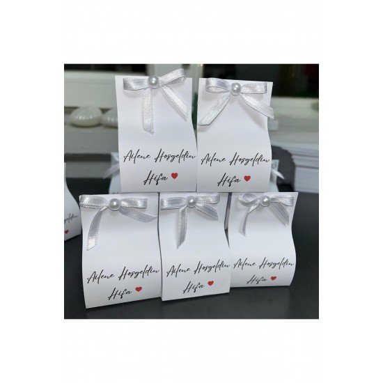 Pinterest Nişan Nikah Düğün Hediyelik Bubble Mum Keten Kurdele Süslemeli 20 ADET