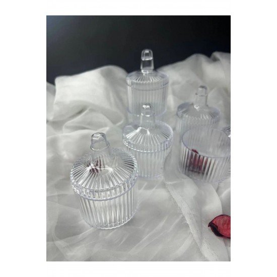 Söz, Nişan, Kına, Düğün, Mevlüt, Sünnet, Nikah Şekeri Hatıra Mika Şekerlik Mumluk Kutu, 10 Adet