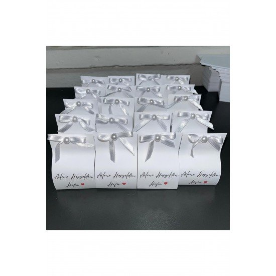 Pinterest Nişan Nikah Düğün Hediyelik Bubble Mum Keten Kurdele Süslemeli 20 ADET