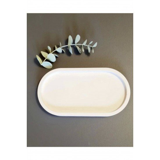 El Yapımı Mum, Takı, Saksı Altlığı Organizer Sehpa Düzenleyici Tabak