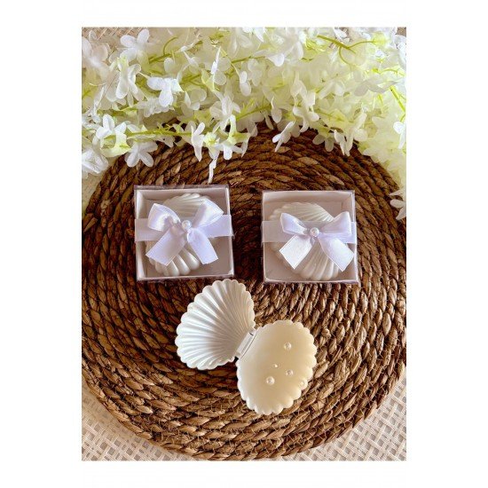 25 Adet Kutulu Kurdeleli Mum Hediyeliği