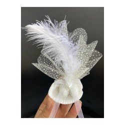 Doğal Deniz Kabuklu Düğün Söz Nişan Nikah Şekeri ( 25 Adet)