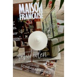 Dekoratif Kapaklı Kutu | Beyaz