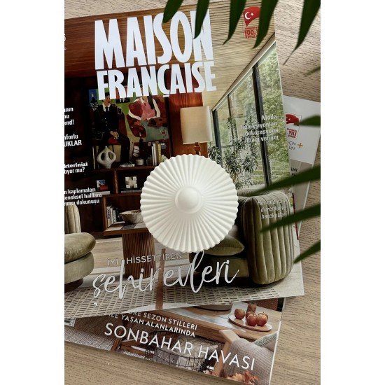 Dekoratif Kapaklı Kutu | Beyaz