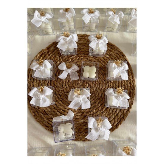 25 Adet Süslemeli Mum