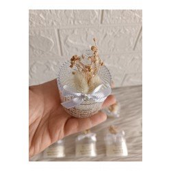 20 adet şekerlik mum hediyelik yenidoğan doğum günü sünnet hediyelik