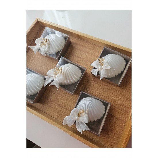 25 Adet Kurdeleli Mum Hediyeliği