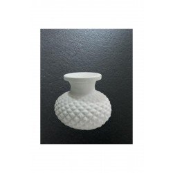 4 Adet Dekoratif Taş Tozundan Boyanabilir Ham Obje Vazo Biblo