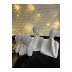 4 Kişilik Modern Soyut Beton Aile