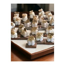 Düğün Nikah Nişan Kına Hediyelik Bubble Mum 15 Adet