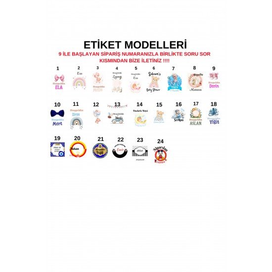 BUBBLE MUM BEBEK HEDİYELİK 10 ADET DOĞUM GÜNÜ MEVLÜT BABY SHOWER