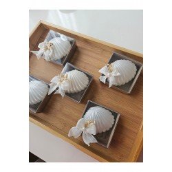 25 Adet Kurdeleli Mum Hediyeliği