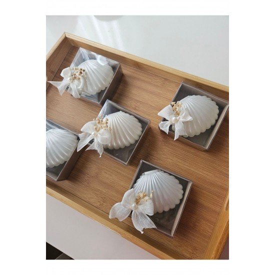 25 Adet Kurdeleli Mum Hediyeliği