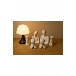 Estevia Dekoratif Obje Dekoratatif Aile 2 cocuk 2 kedi