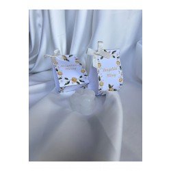 Çantalı Mini Bubble Mum Hediyelik 10 Adet Baby Shower,Doğum Günü,Söz,Nişan,Nikah,Sünnet