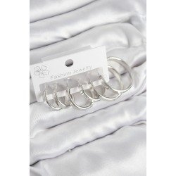 Özel Pirinç Halka Model Renk Kadın Set Küpe Fırsat!!!