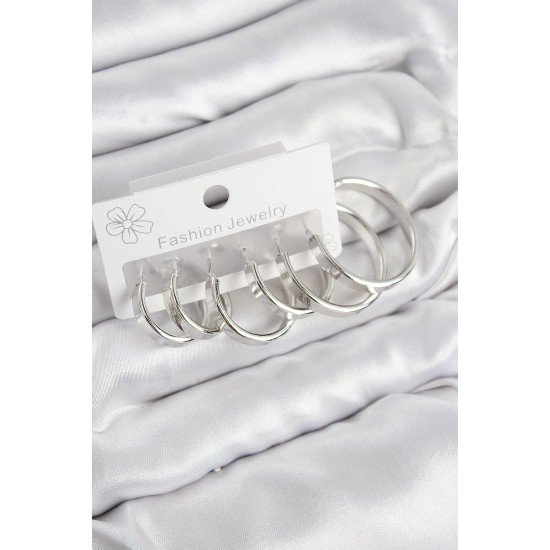 Özel Pirinç Halka Model Renk Kadın Set Küpe Fırsat!!!