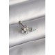 Özel Çelik Renk Zirkon Taşlı Sallantı Kalp Detay Tragus Piercing Fırsat!!!