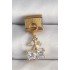 Özel Çelik Gold Renk Sallantı Zirkon Taşlı Kiraz Model Nomination Charm Fırsat!!!