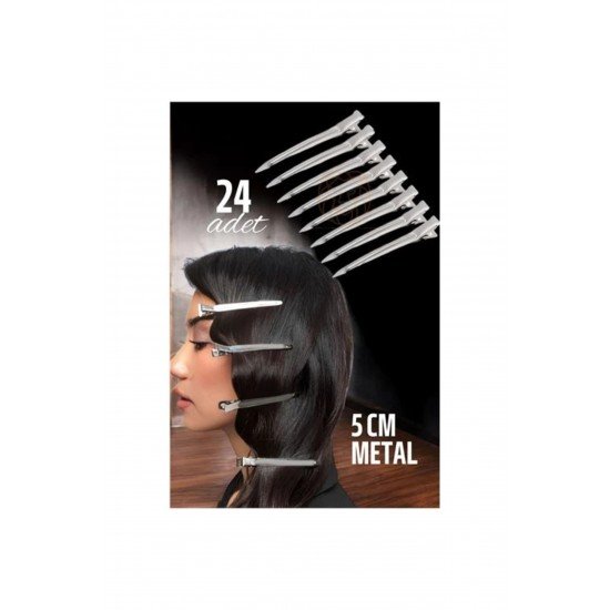 Özel Metal Toka Saç Pensi 24 Adet Fırsat!!!