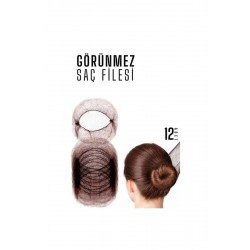 Özel Kahve Saç Filesi Görünmez 12 Adet Fırsat!!!