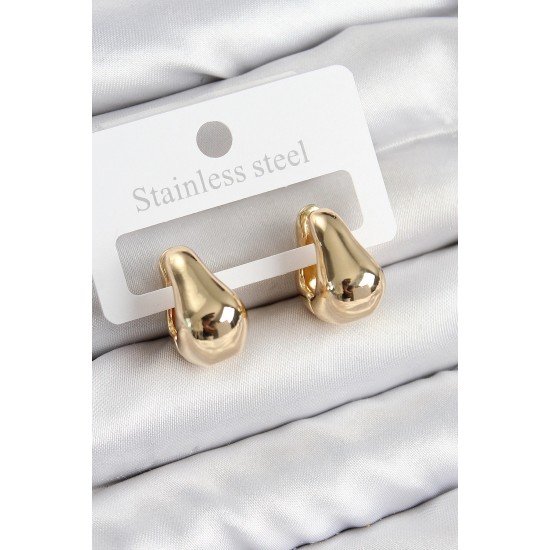 Özel Pirinç Halka Model Gold Renk Kadın Küpe Fırsat!!!