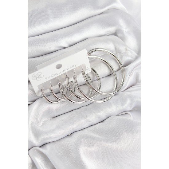 Özel Pirinç Halka Model Renk Kadın Set Küpe Fırsat!!!