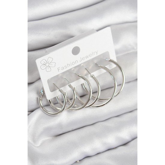 Özel Pirinç Halka Model Renk Kadın Set Küpe Fırsat!!!