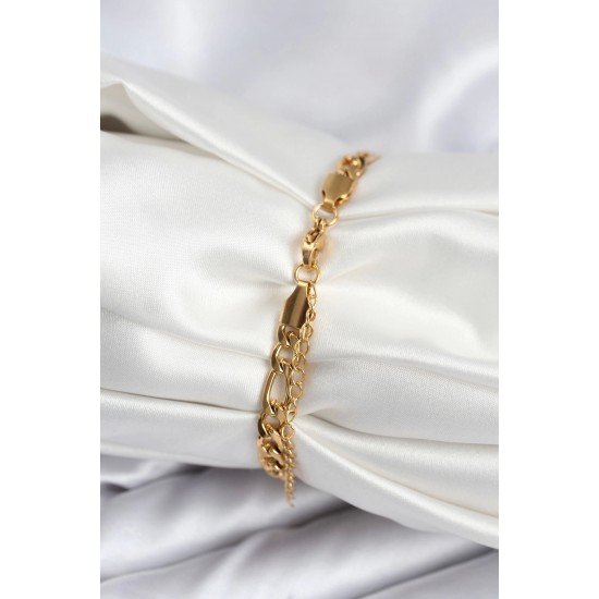 Özel Çelik Gold Renk Oval Yazı Yazmaya Uygun Kadın Bileklik Fırsat!!!