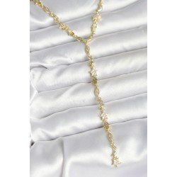 Özel Pirinç Gold Renk Kadın Manifest Kolye Fırsat!!!