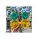 Özel Tropikal Hawaii Ananas Şekilli Parti Gözlüğü 9.5 X 14 Cm Fırsat!!!