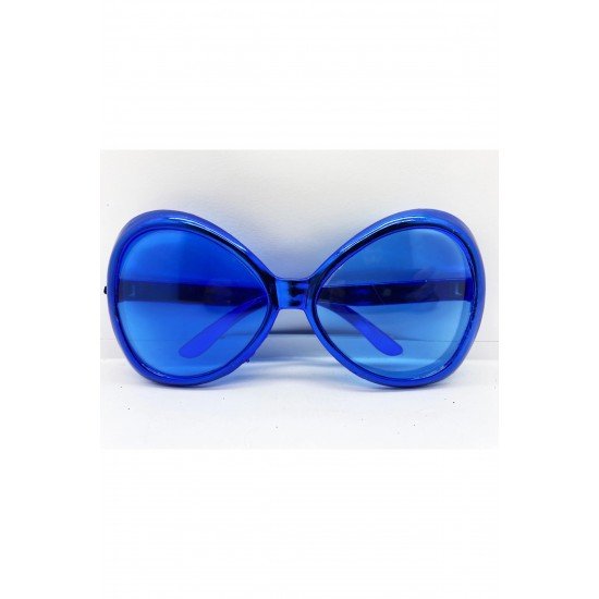 Özel Mavi Renk Yeşilçam Nostalji 80Li Yıllar 90Lı Yıllar Parti Gözlüğü 7X16 Cm Fırsat!!!