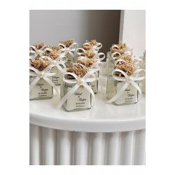 Mantar Kapaklı Cam Şişe Mum - Pinterest Söz, Nişan, Düğün, Nikah, Kına, Mevlüt, Yeni Doğan – 25 Adet