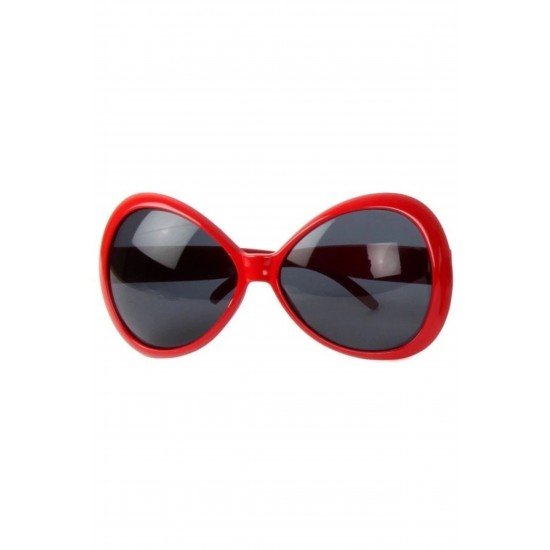 Özel 70 Li Yıllar Kırmızı Renk Nostalji Yeşilçam Parti Gözlüğü 15X7 Cm Fırsat!!!