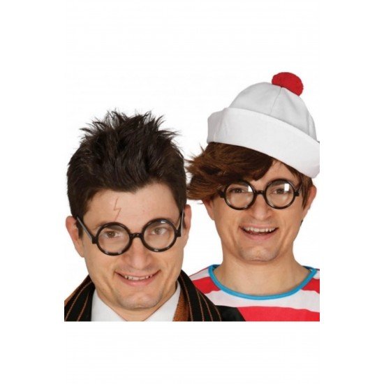 Özel Siyah Çerçeveli Numarasız Camlı Öğrenci Şaka Gözlüğü 1 Adet Fırsat!!!