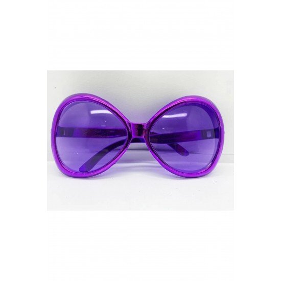 Özel Mor Renk Yeşilçam Nostalji 80Li Yıllar 90Lı Yıllar Parti Gözlüğü 7X16 Cm Fırsat!!!