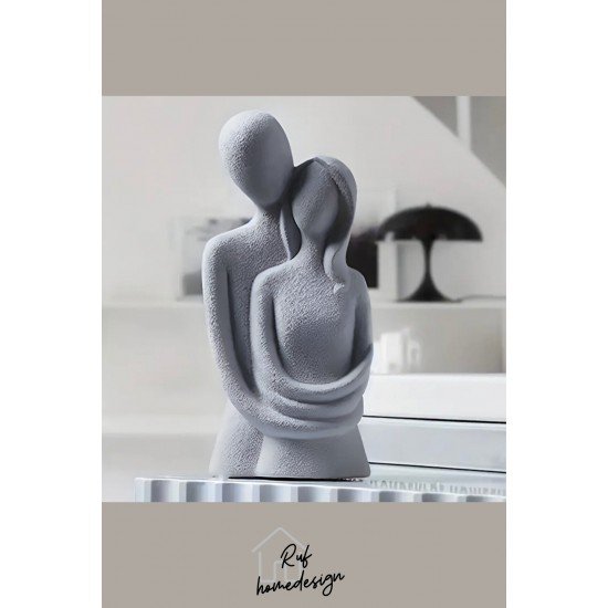 Pinterest Sonsuz Aşk Sarılan Sevgili Biblosu Hediyelik Heykel Biblo (10.5 Cm)