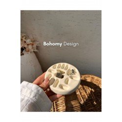 Pinterest Yüzüklük, Çoklu Yüzük Standı, Yüzük Çekim Standı (Wax VERNİKLİ)