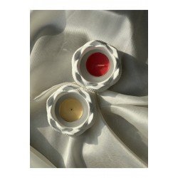 Dekoratif Lotus 2'li Mumluk