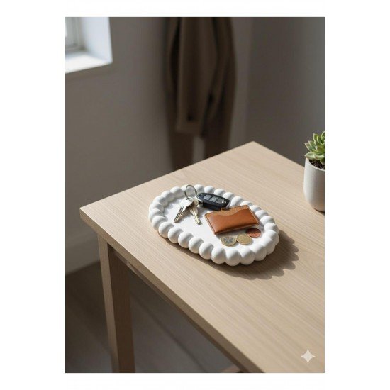 Pinterest Bubble Oval Tepsi Sunumluk Takı Tabağı Dekor