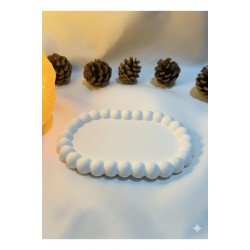 Pinterest Bubble Oval Tepsi Sunumluk Takı Tabağı Dekor