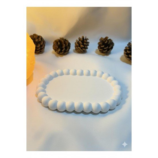 Pinterest Bubble Oval Tepsi Sunumluk Takı Tabağı Dekor