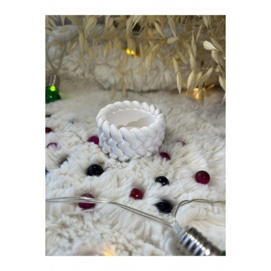 Döküm Örgü Mumluk