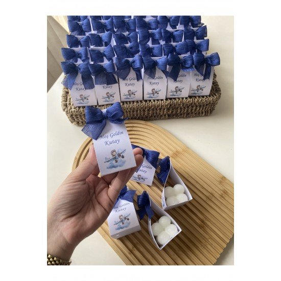 Kartlı Bubble Mum 20 Adet